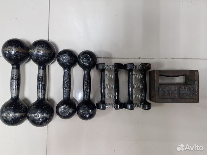 Гантели, гиря СССР