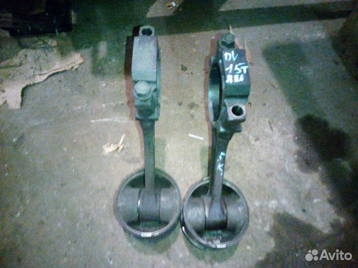 Поршень + шатун Daewoo DV15T