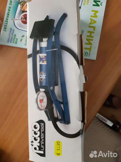 Насос ножной новый