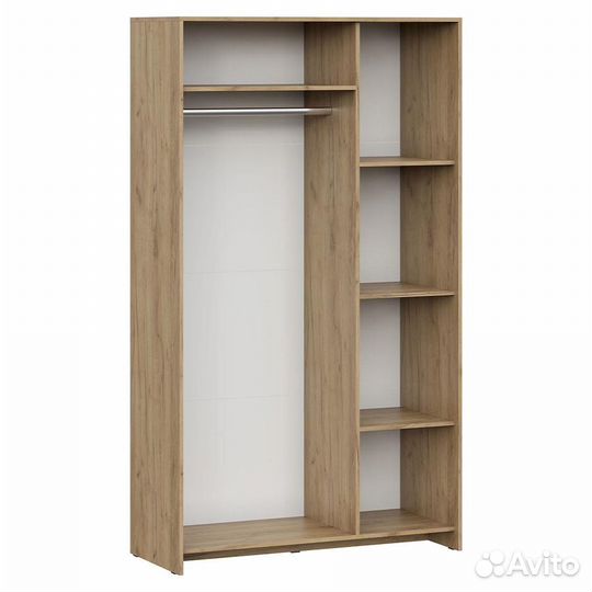 Шкаф трехдверный мсп-1, ясень анкор светлый