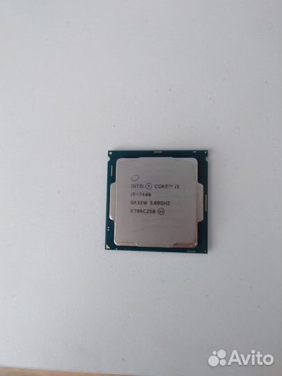Процессор intel core i5 7400