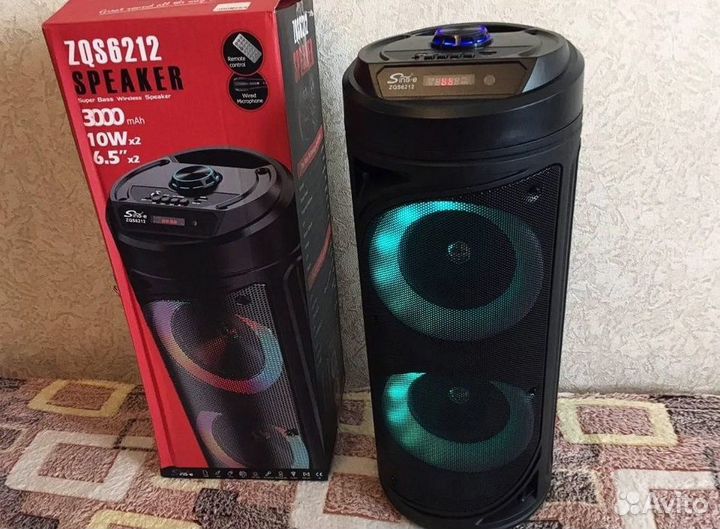 Колонка ZQS-6212 (Новая + Гарантия)