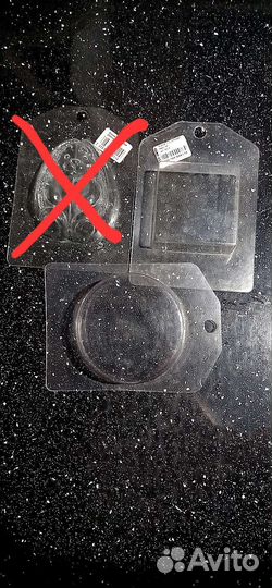 Пластиковые формы для мыла и шоколада