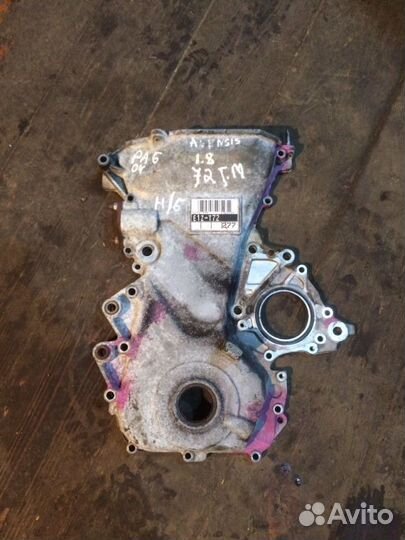 Передняя крышка грм Тойота Авенсис 1.8 1ZZ-FE