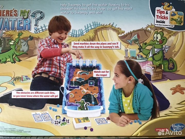 Крокодил Свомпи. Настольная игра