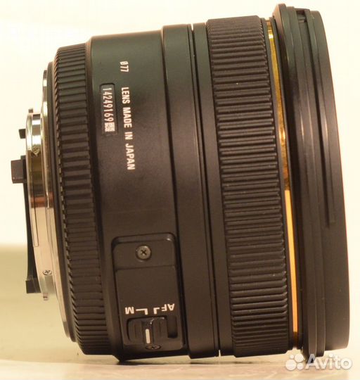 50mm Sigma EX DG HSM Nikon новый