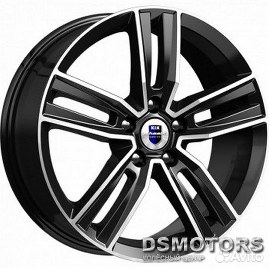 Диски Танаис 7.0/18 5x114.3 ET35 d60.1 алмаз чёрны