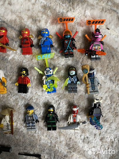 Lego ninjago минифигурки