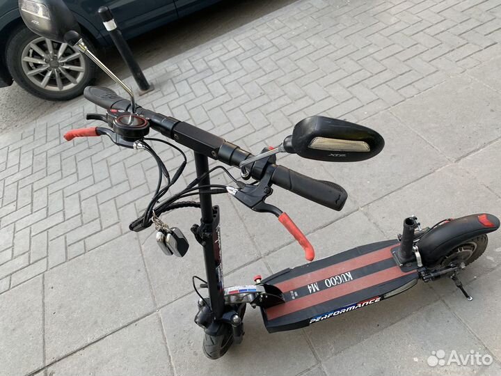 Самокат взрослый электрический бу