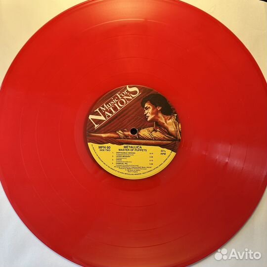 Metallica–Master Of Puppets (Европа)