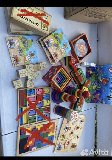 Пазлы, домино, сортеры