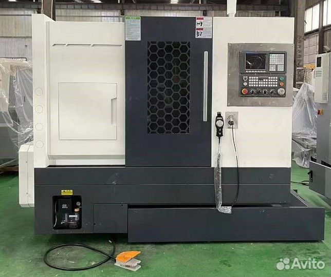 Токарный станок чпу с наклонной станиной TCK40