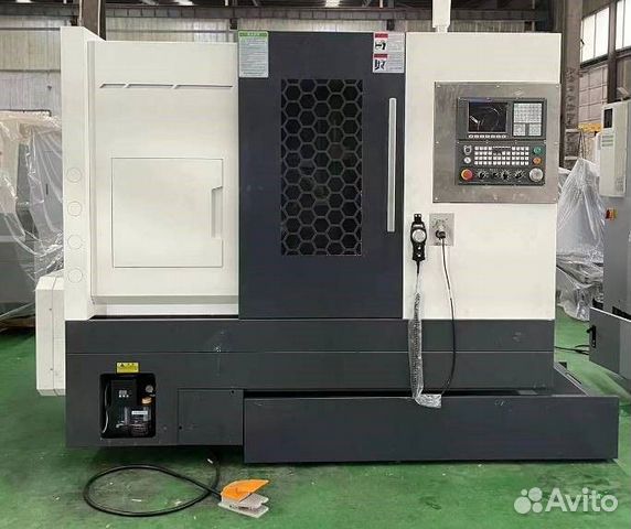 Токарный станок чпу с наклонной станиной TCK40