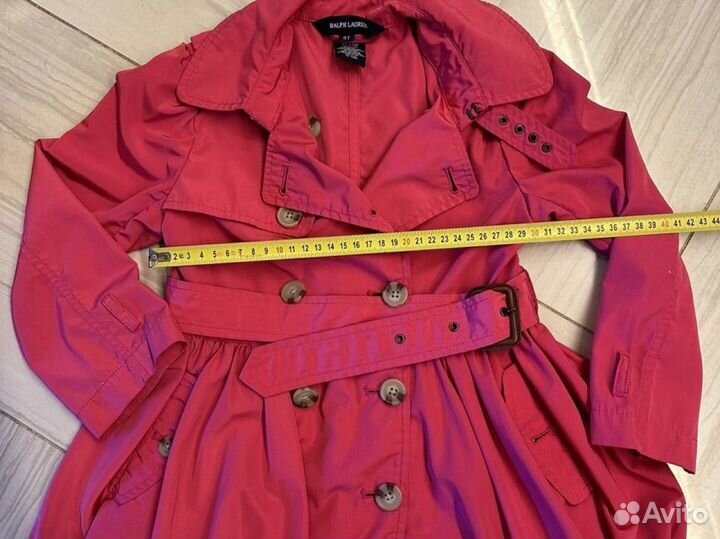 Плащ куртка для девочки Ralph lauren