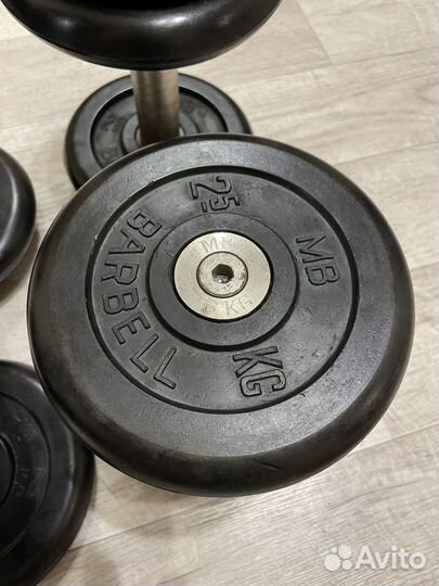 Гантели Barbell неразборные, 2х8,5, 2х6 кг