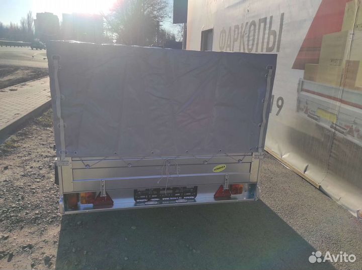 Легковой прицеп двухосный 3х1.5м (усиленный) кат В