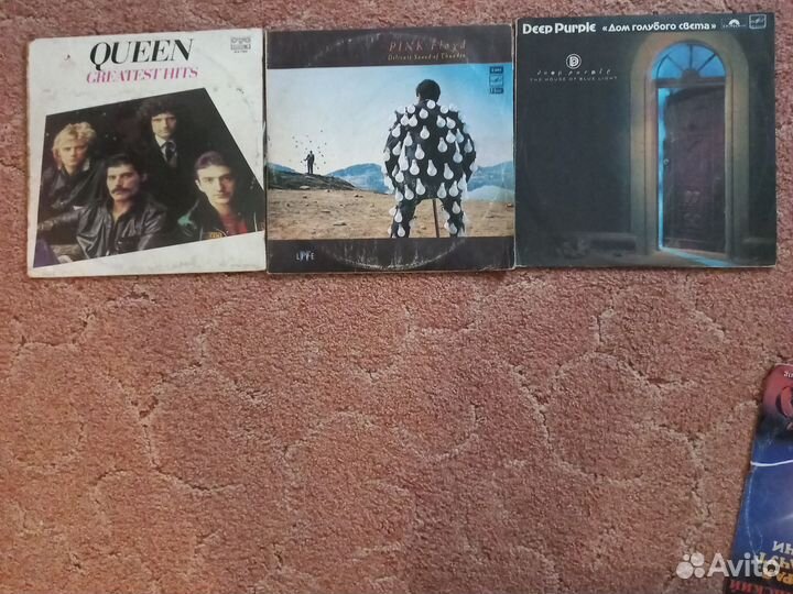 Виниловые пластинки the beatles,высоцкий, ласк.май