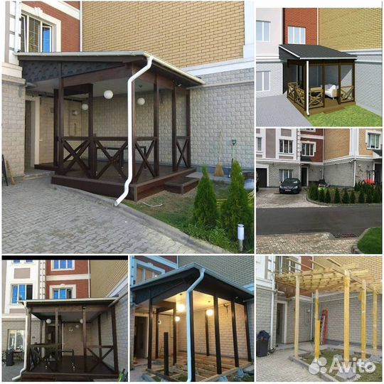 Фундаментные блоки для веранды