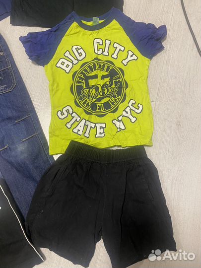 Вещи пакетом на мальчика 110 116