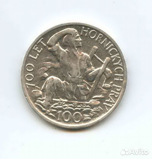 Чехословакия 100 крон 1949 г