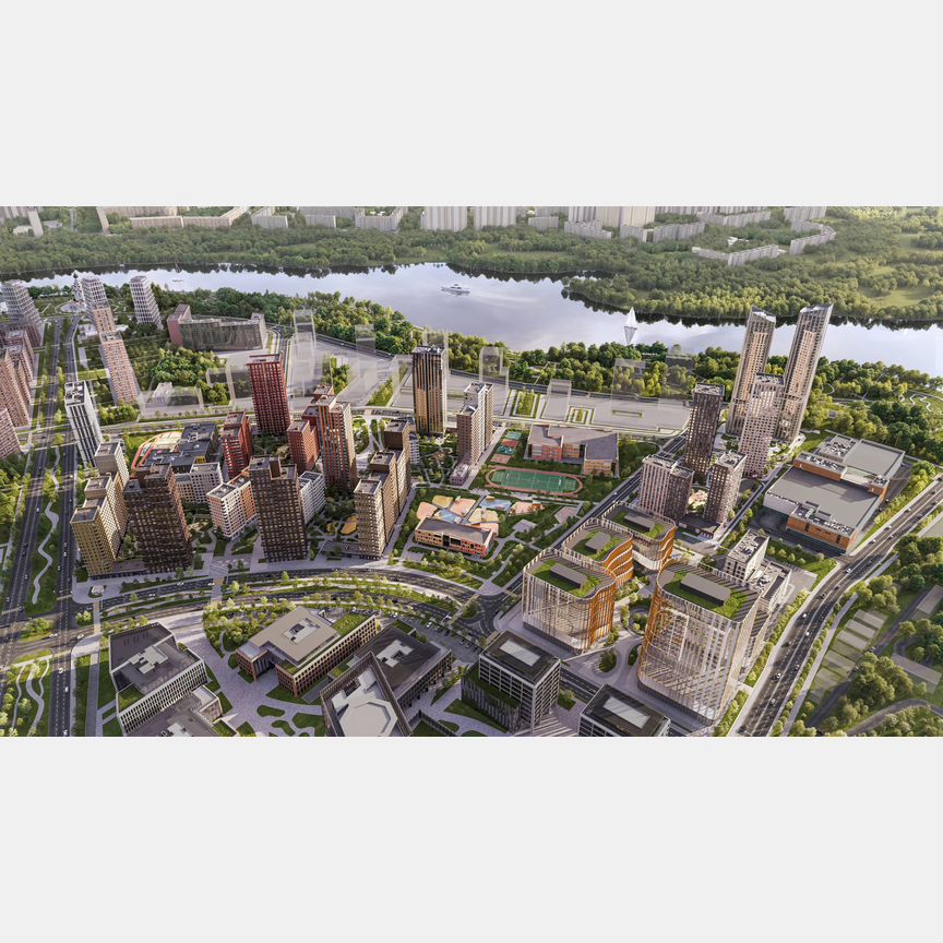 2-к. квартира, 66,7 м², 16/39 эт.