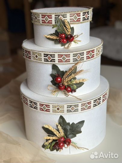 Коробка подарочная на новый год