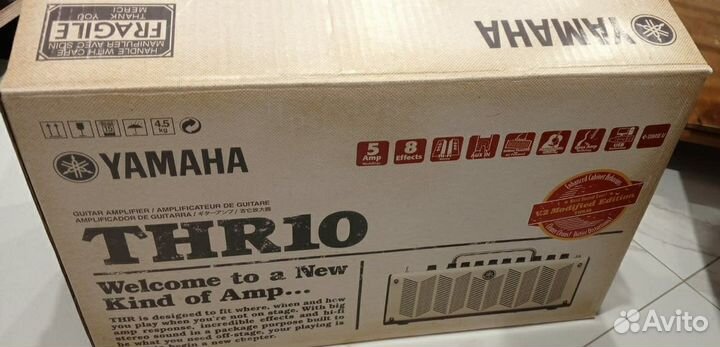 Гитарный комбоусилитель yamaha thr10