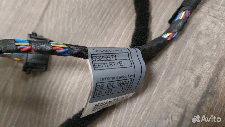 Проводка двери передняя левая Bmw 530 D E61 M57N