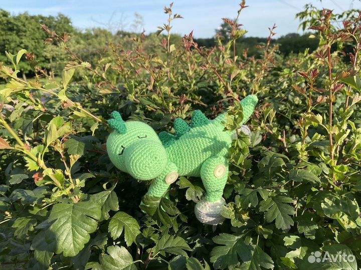 Динозавр игрушка ручная работа