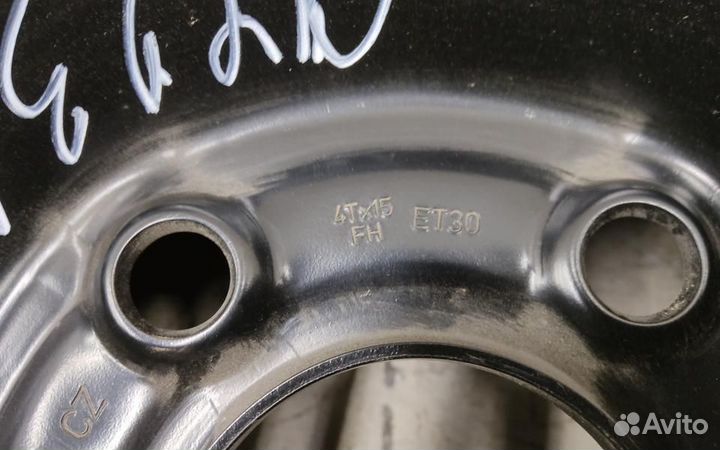 Диск запасного колеса штампованный Kia Ceed 1 R15