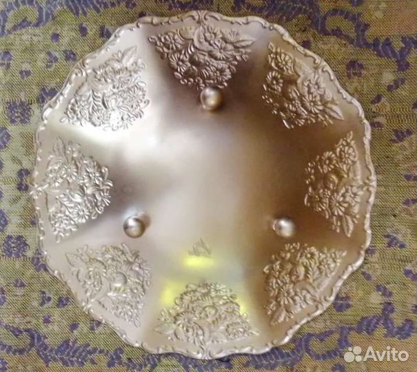 Фруктовница.Латунь