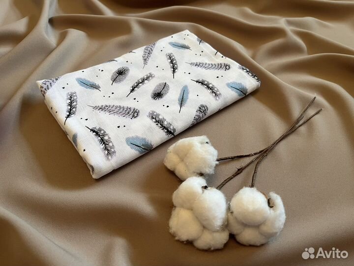 Муслиновые пеленки новые набор 4 шт