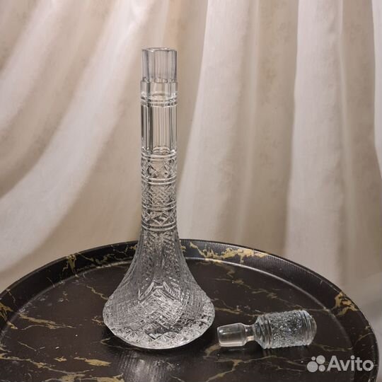 Хрустальный штоф производство Гусь-хрусталь