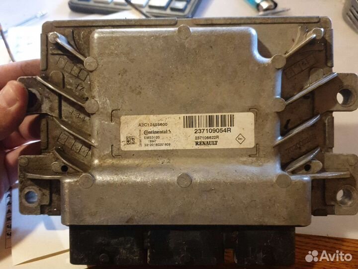 Эбу двигателя logan2