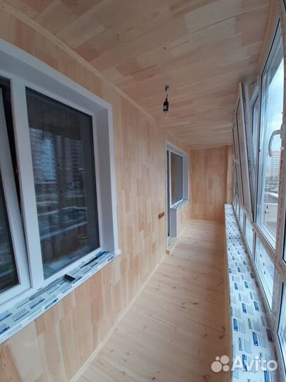 Утепление и отделка балконов и лоджий под ключ