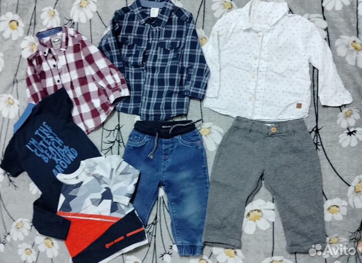 Вещи пакетом рост 80 см