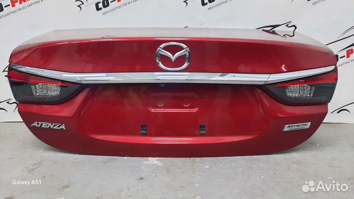 Крышка багажника Мазда 6 GJ