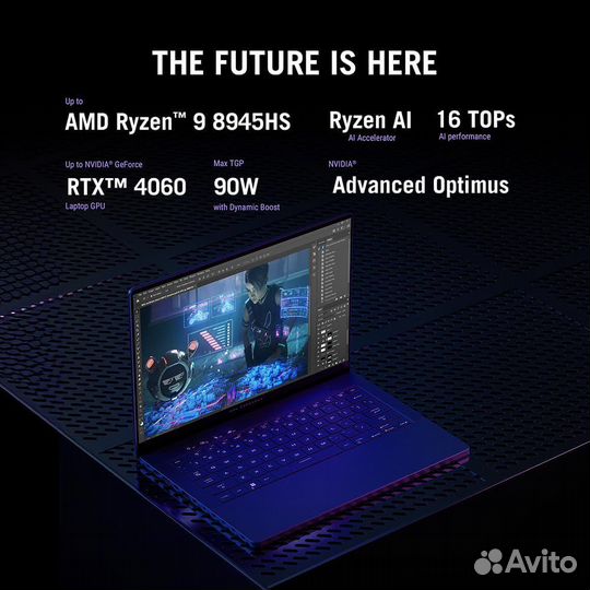 Asus rog zephyrus g14 rtx 4070 32гб oled