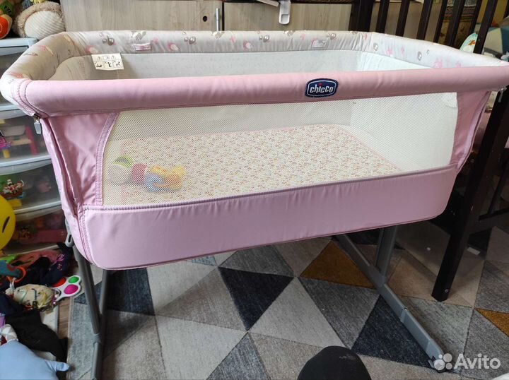 Колыбель chicco Next2me прикроватная люлька