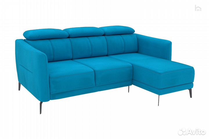 Диван 2-х местный с оттоманкой Rollin