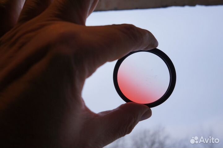 Светофильтр b+w 52e farbverlauf красный