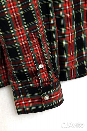 Brutus Trimfit Мужская винтажная рубашка в клетку