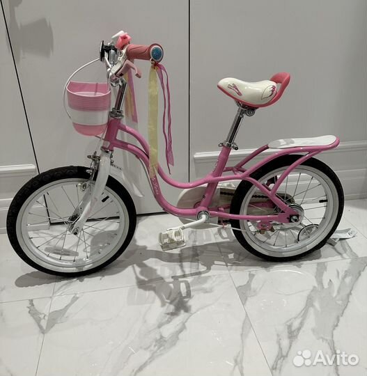 Детский велосипед Royal Baby Little Swan розовый