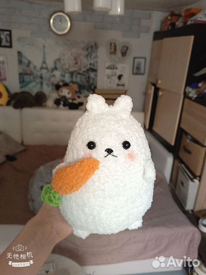 Плюшевый зайка