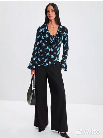 Zarina блузка с воланами