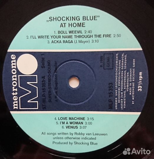 Shocking Blue(LP)