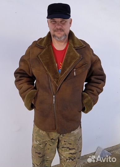 Дубленка натуральная мужская