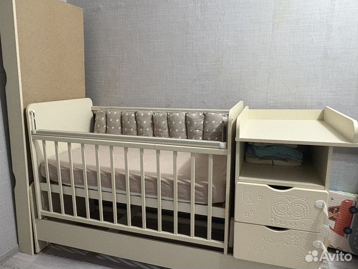 Детская кроватка трансформер