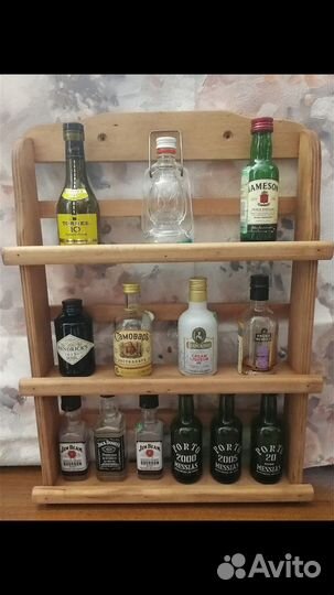 Коллекция мини бутылочек