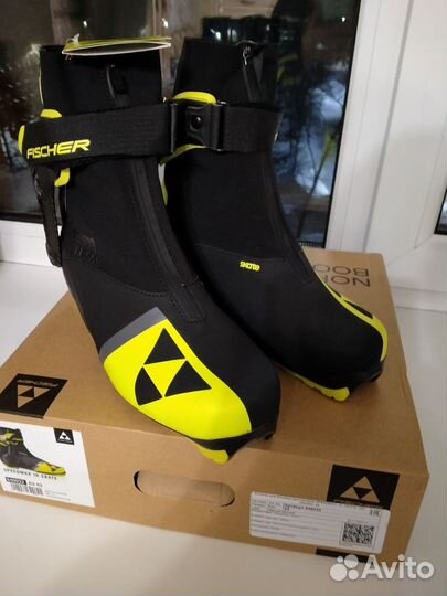 Лыжные ботинки fischer speedmax